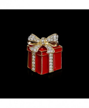 Fashion Jewelry Crystal Bowknot Christmas