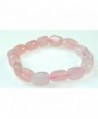 LUOS 12mm Simulated Rose Quartz Bracelet Good for Love- j025 - CR116FCXNXZ