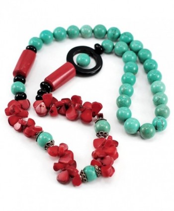 Ny6design Magnesite Turquoise Necklace N5040304e