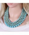 Weaving Turquoise Statement Necklaces Jewelry