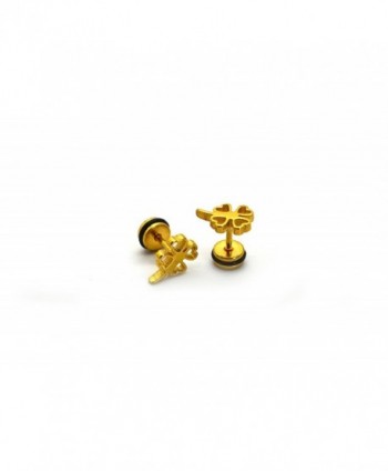 Chelsea Jewelry Collections screw back Earrings in Women's Stud Earrings