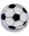 Soccer Ball Floating Locket Charm - CG11J3R84RJ