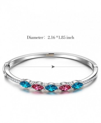 SIVERY Bracelet Swarovski Crystals Jewelry in Women's Bangle Bracelets