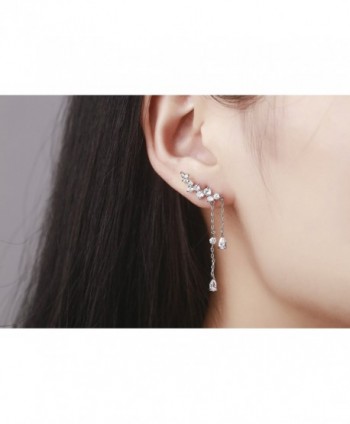 Chicinside Crystal Climbers Dangle Earrings