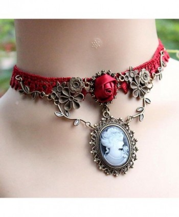 FTXJ Novelty Fashion Pendant Necklace in Women's Choker Necklaces