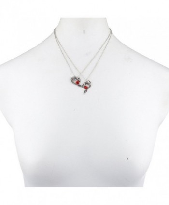 Lux Accessories Burnished Silvertone Necklace