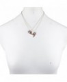 Lux Accessories Burnished Silvertone Necklace